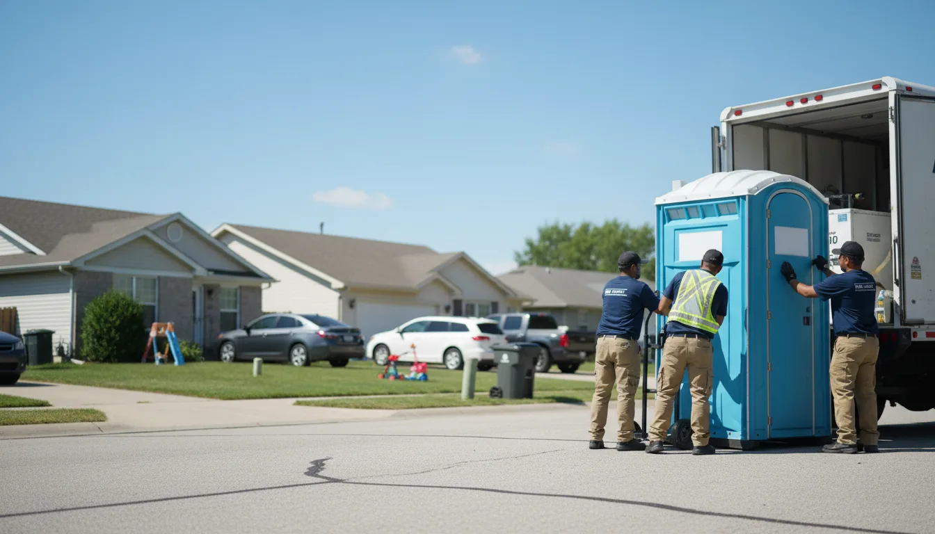 Standard Porta Potty Rentals in Freeport, IL near me